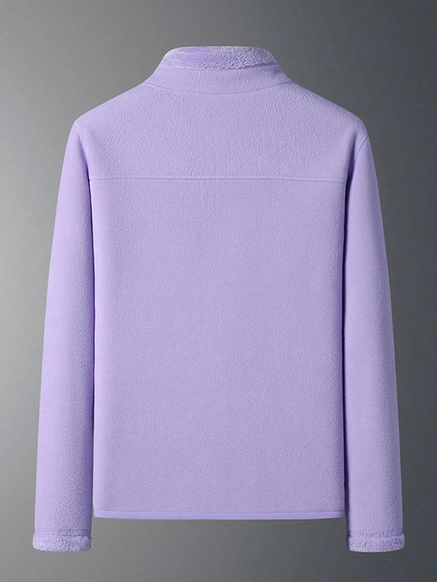 FIOLETOWA BLUZA POLAR 