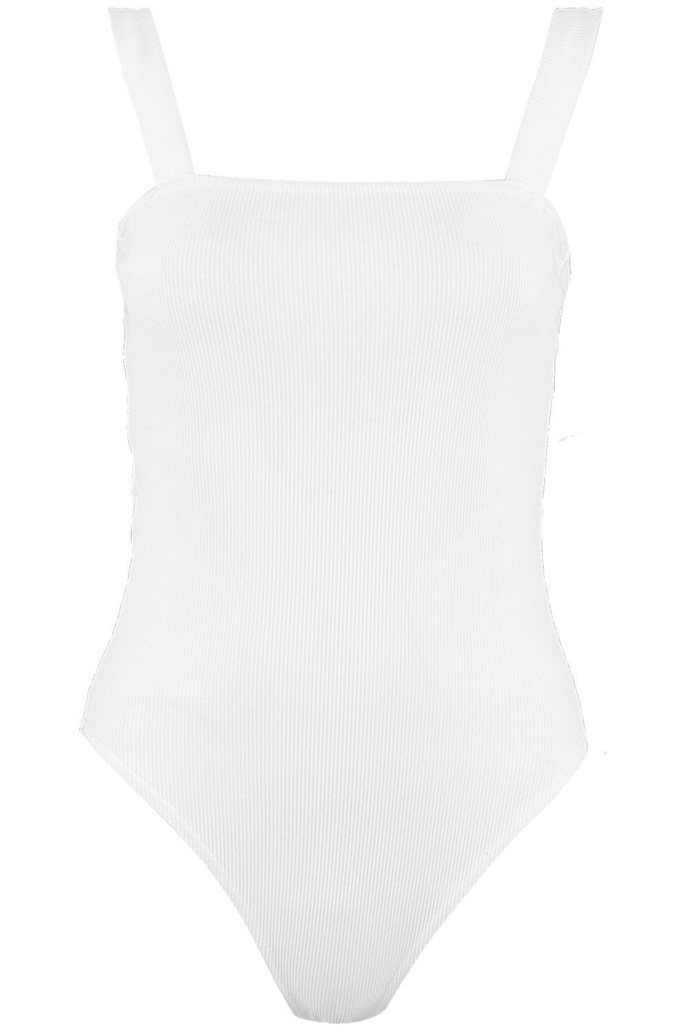 prążkowane białe body