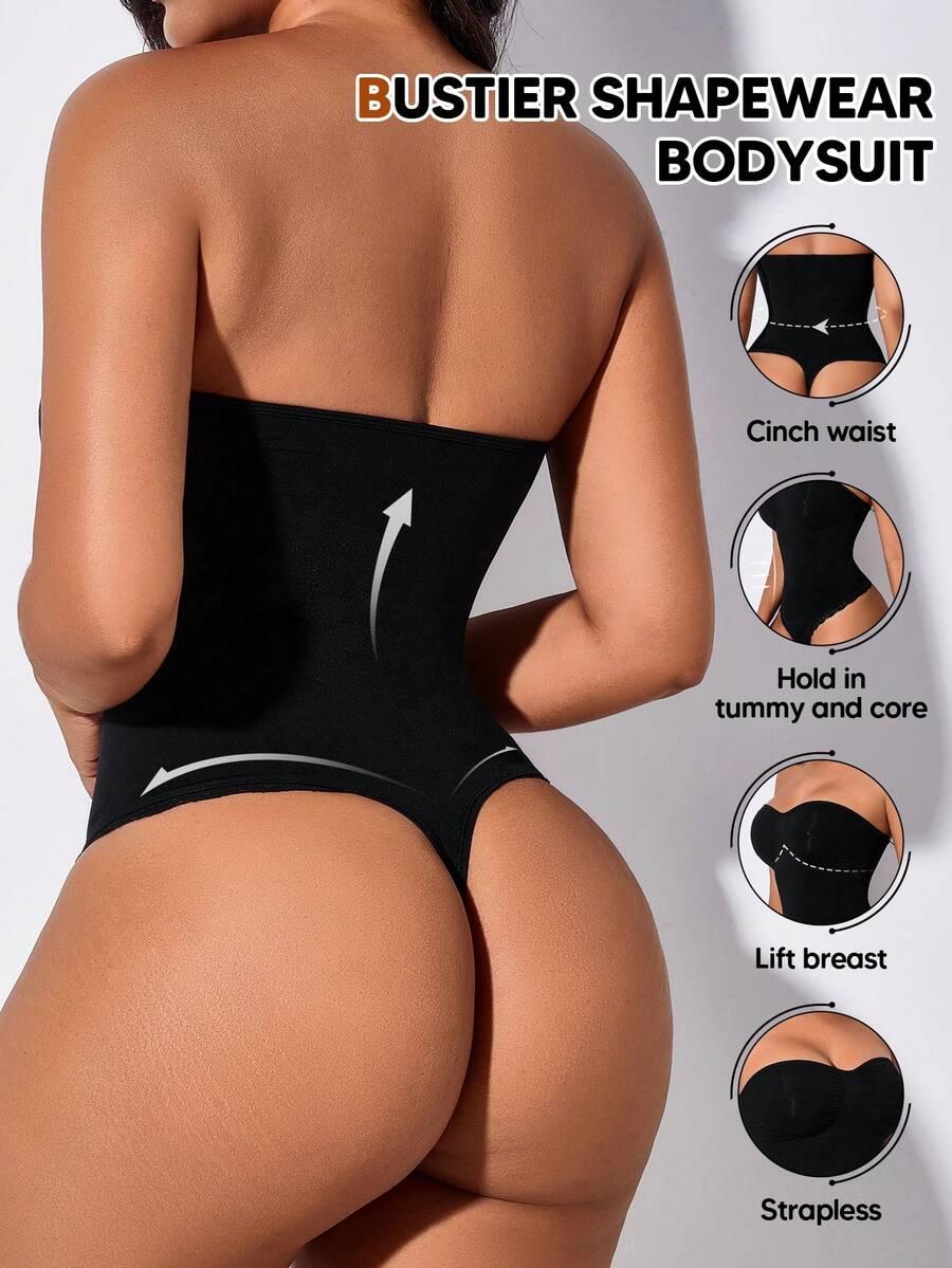 czarne modelujące body
