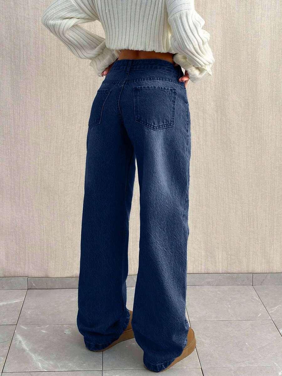 SPODNIE JEANS NISKI STAN