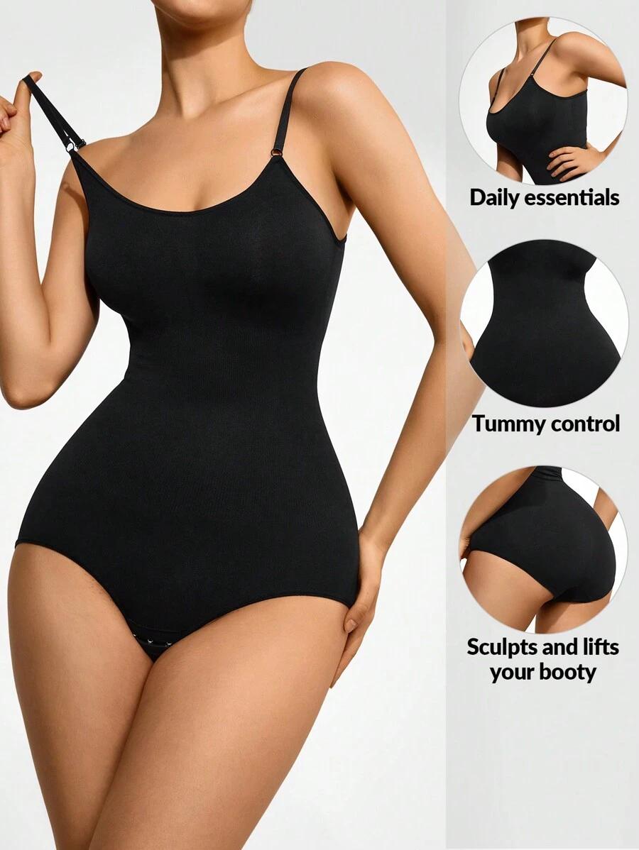 CZARNE BODY WYSZCZUPLAJĄCE 
