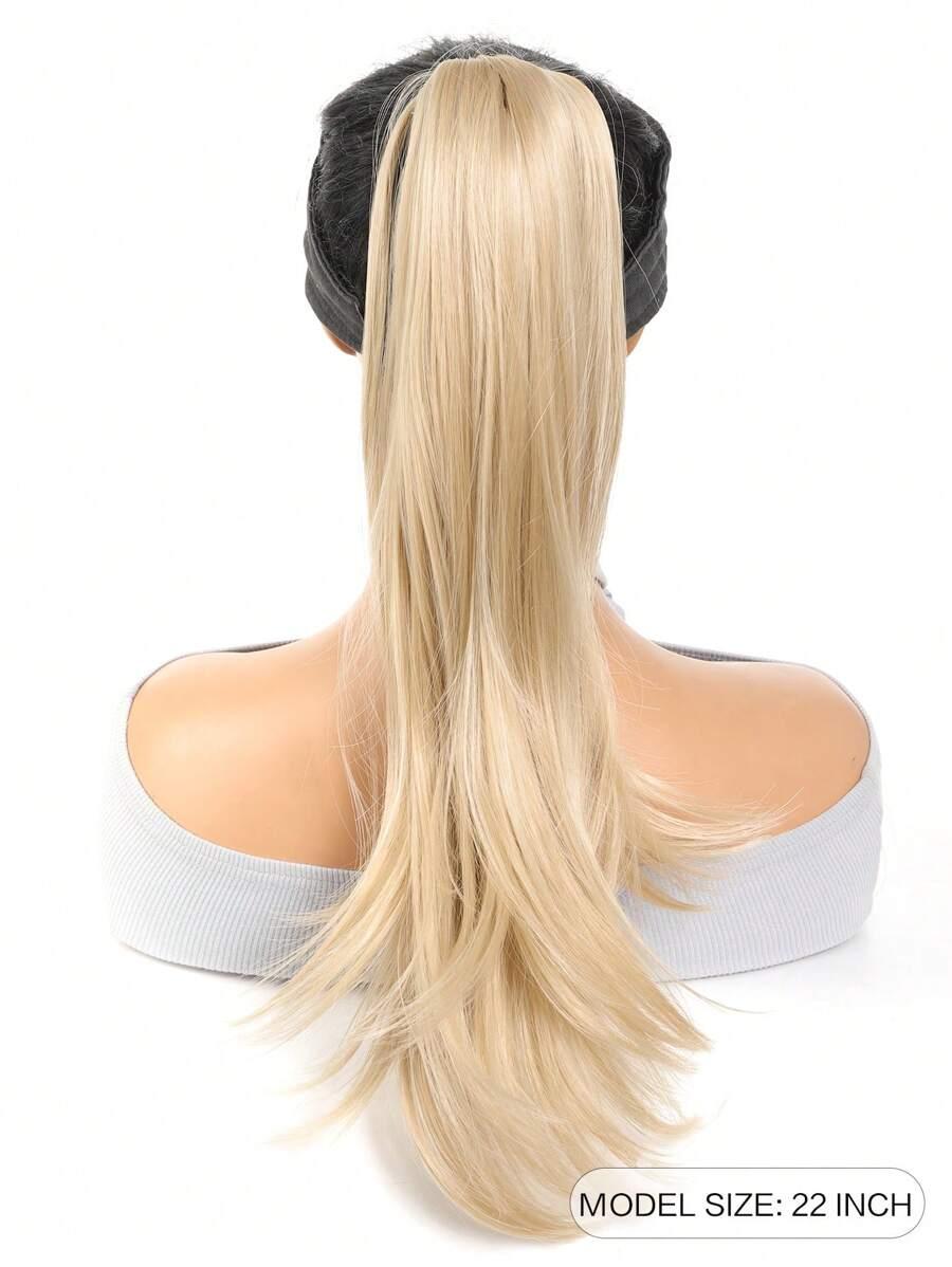 SZTUCZNE WŁOSY KUCYK BLOND