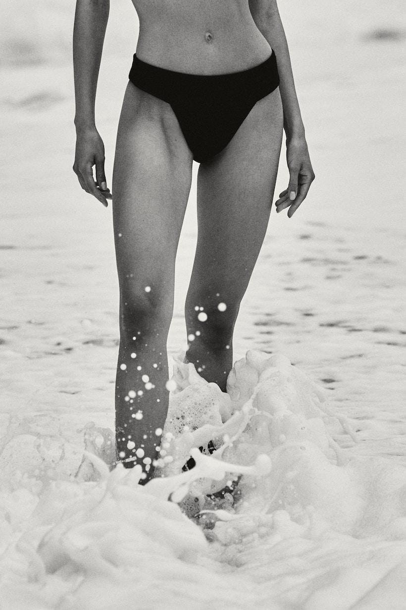czarny DÓŁ OD BIKINI 