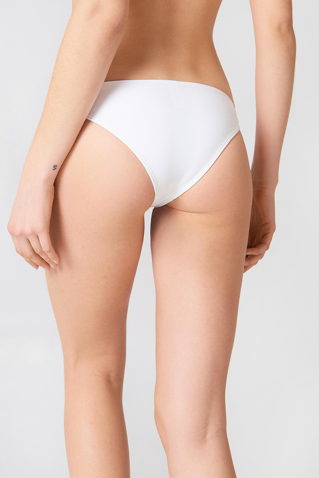 KLASYCZNY BIAŁY GŁADKI DÓŁ OD BIKINI