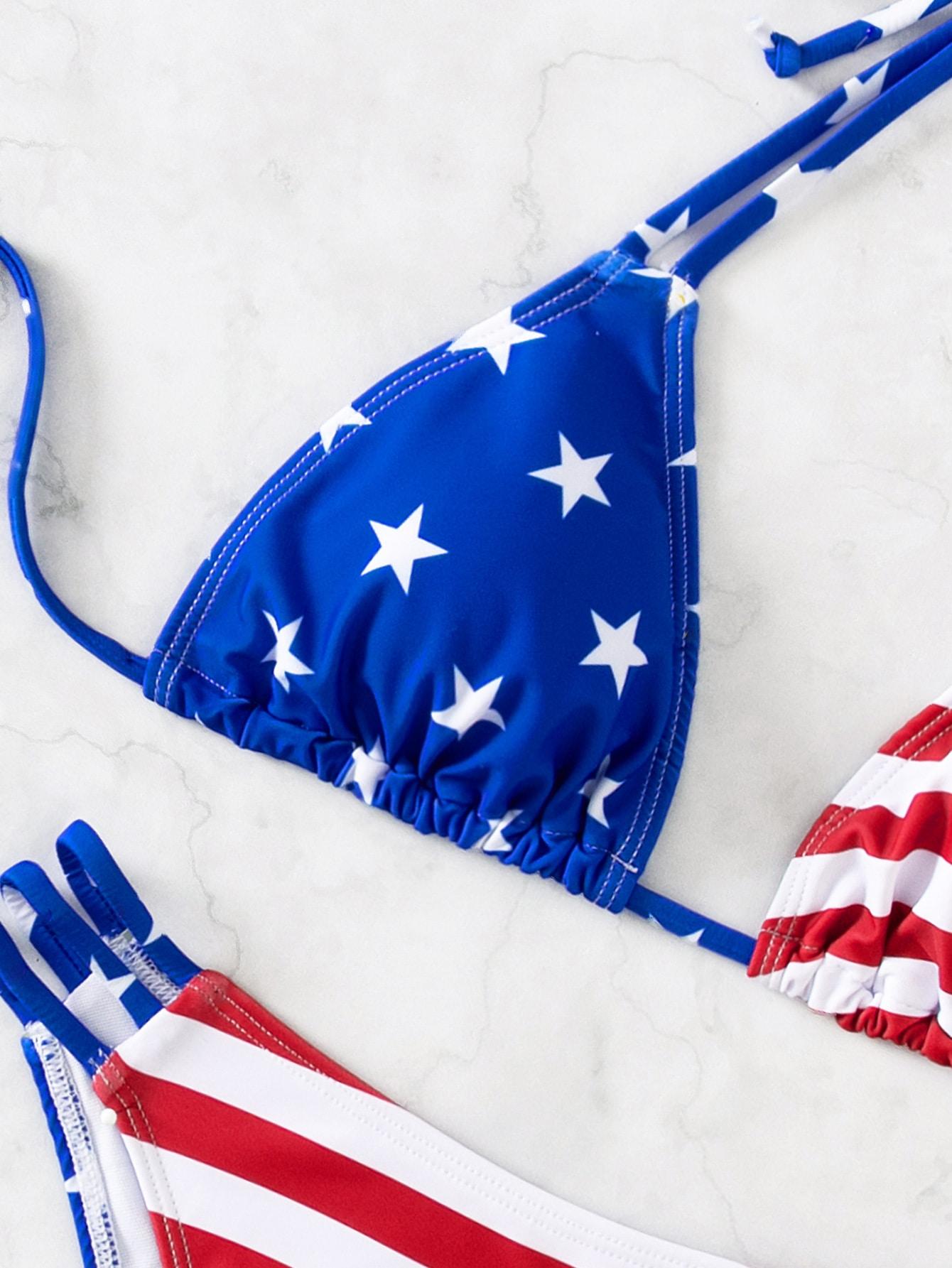 góra od bikini wzór 