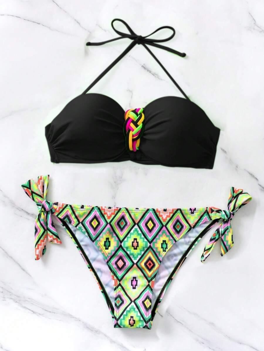 dół od bikini wzór