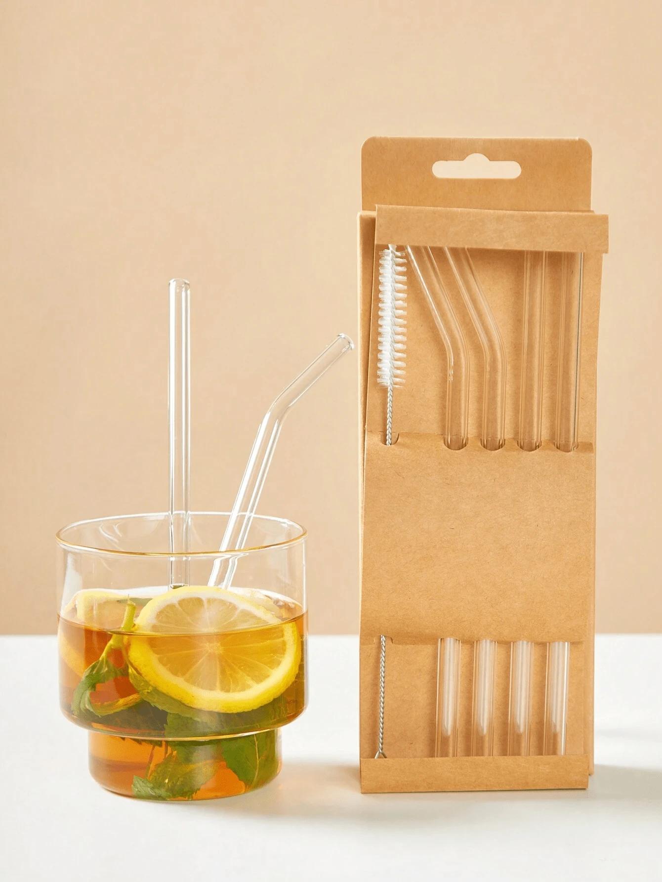 SZKLANE SŁOMKI 10-PACK