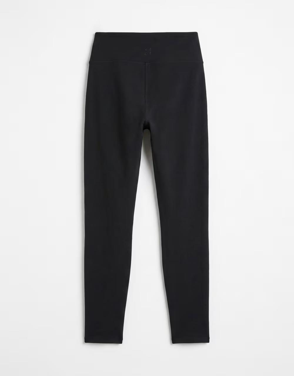 CZARNE LEGGINSY Z WYSOKIM STANEM