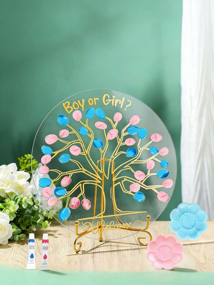 DRZEWKO DEKORACJA NA BABY SHOWER