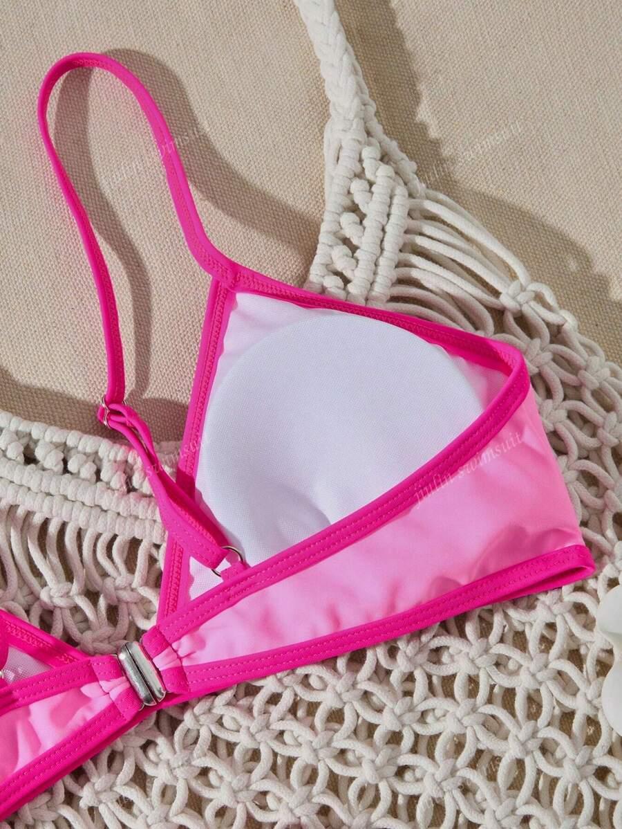 RÓŻOWE BIKINI KOMPLET