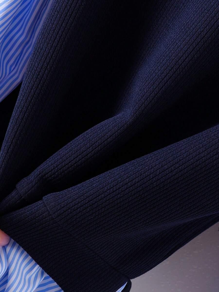 SWETER KOSZULA 2W1 SPODNIE KOMPLET