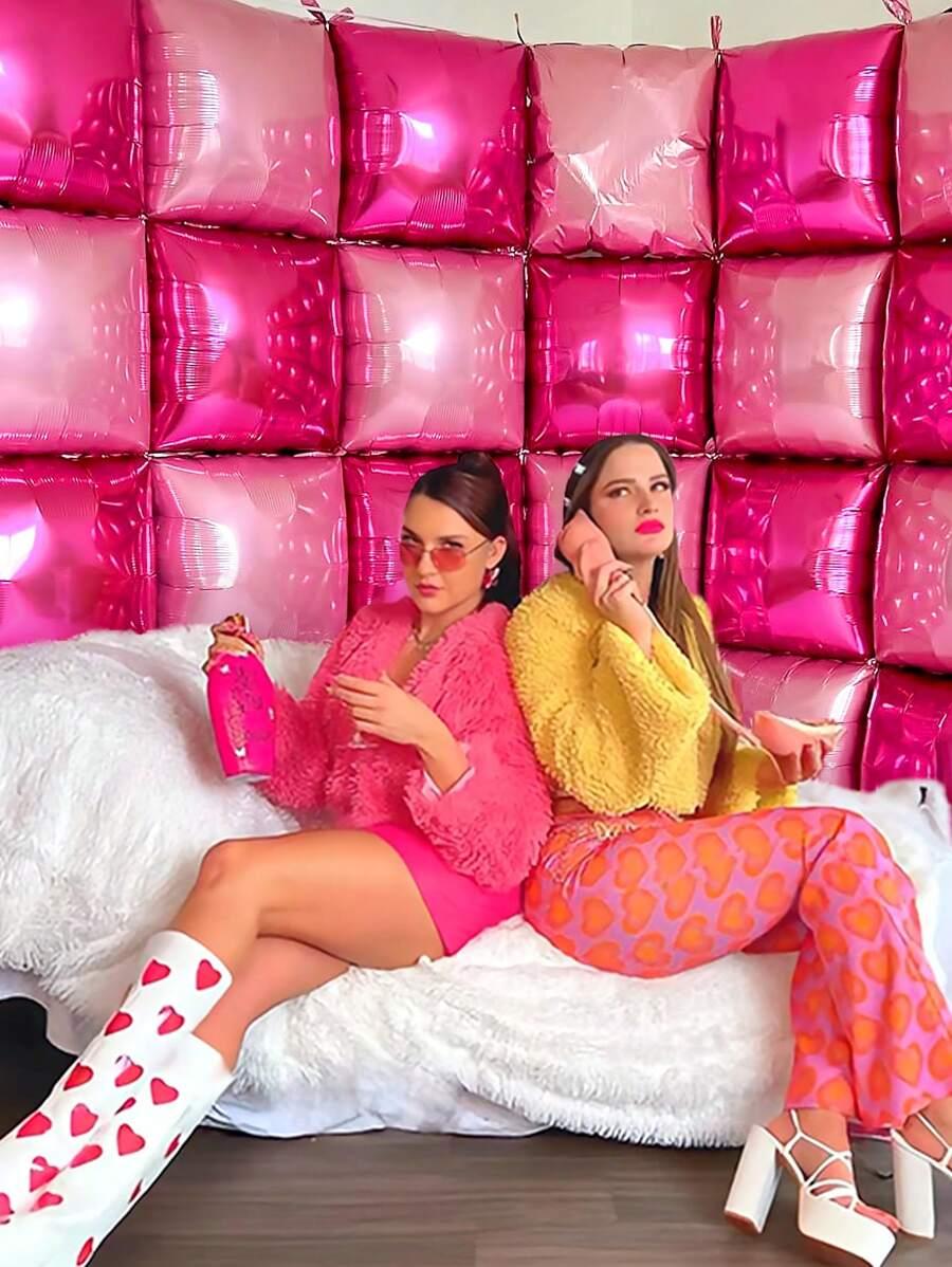 RÓŻOWE BALONY 25-PACK