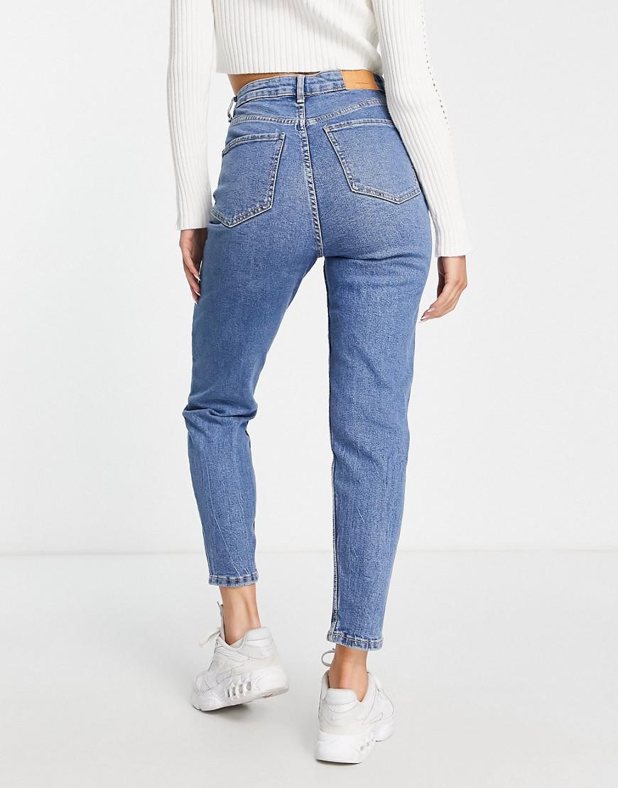 SPODNIE MOM JEANS