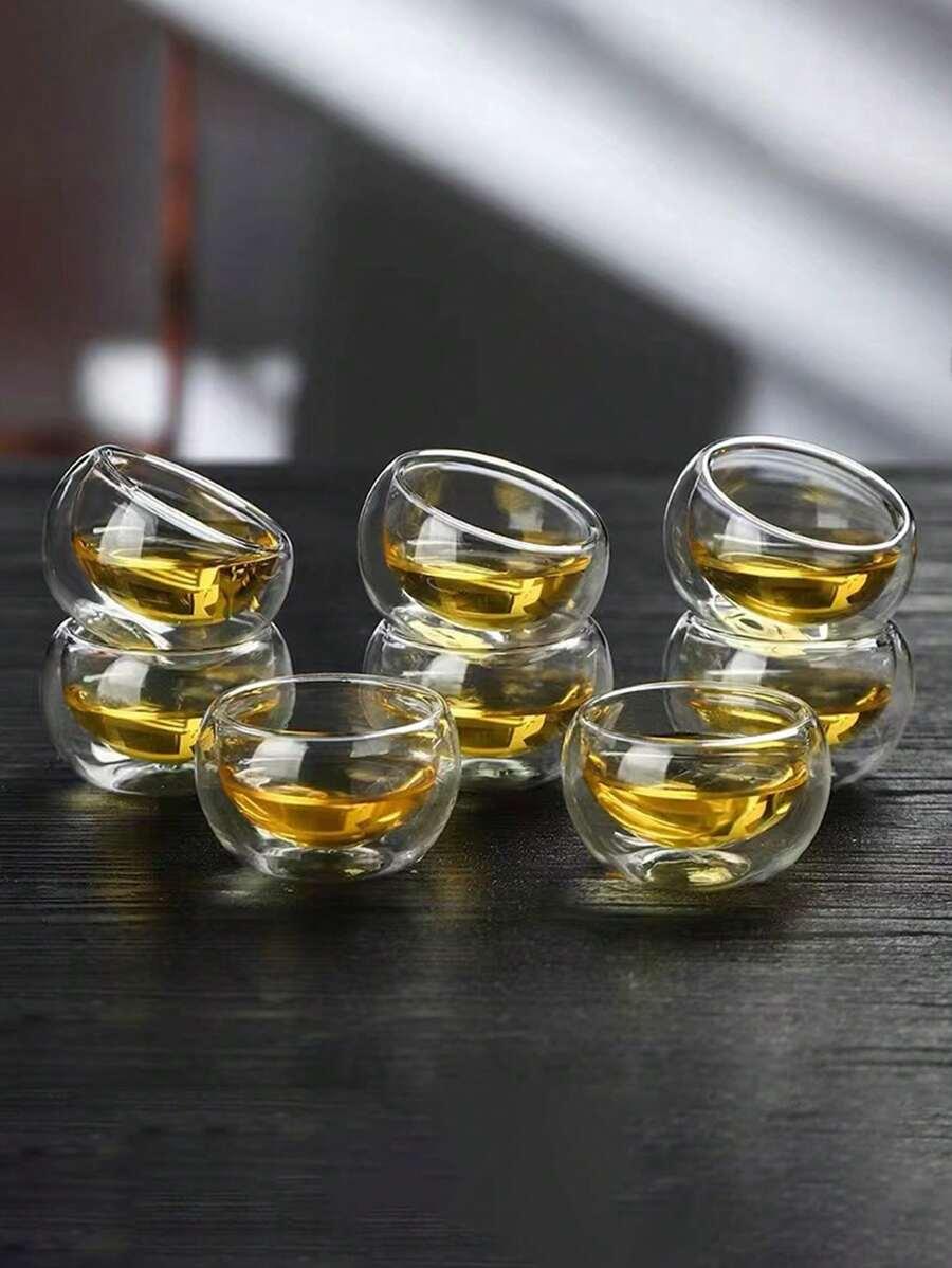 bezbarwne szklanki 6-pack