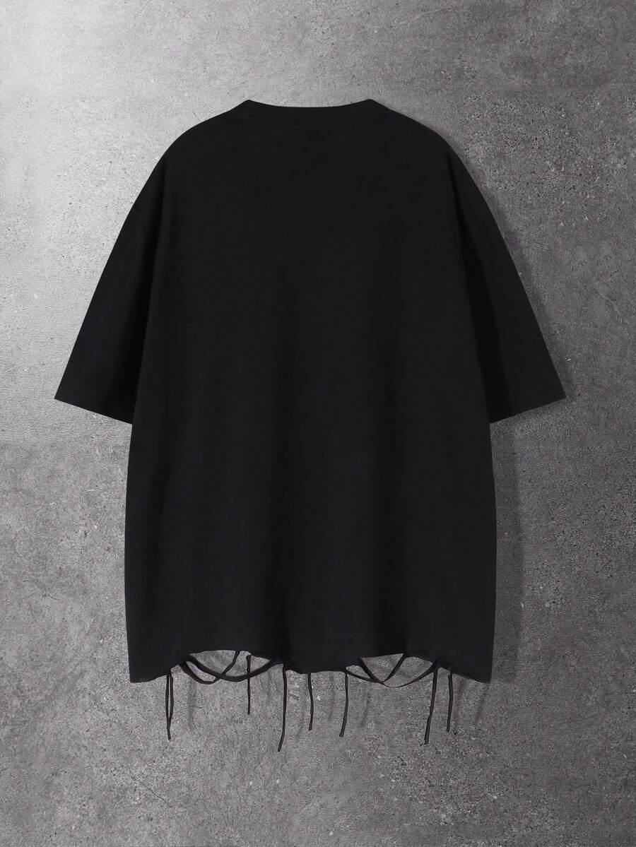 T-SHIRT OKRĄGŁY DEKOLT 