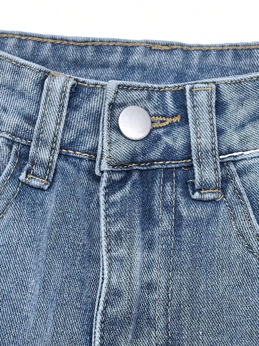 spodnie jeans wysoki stan