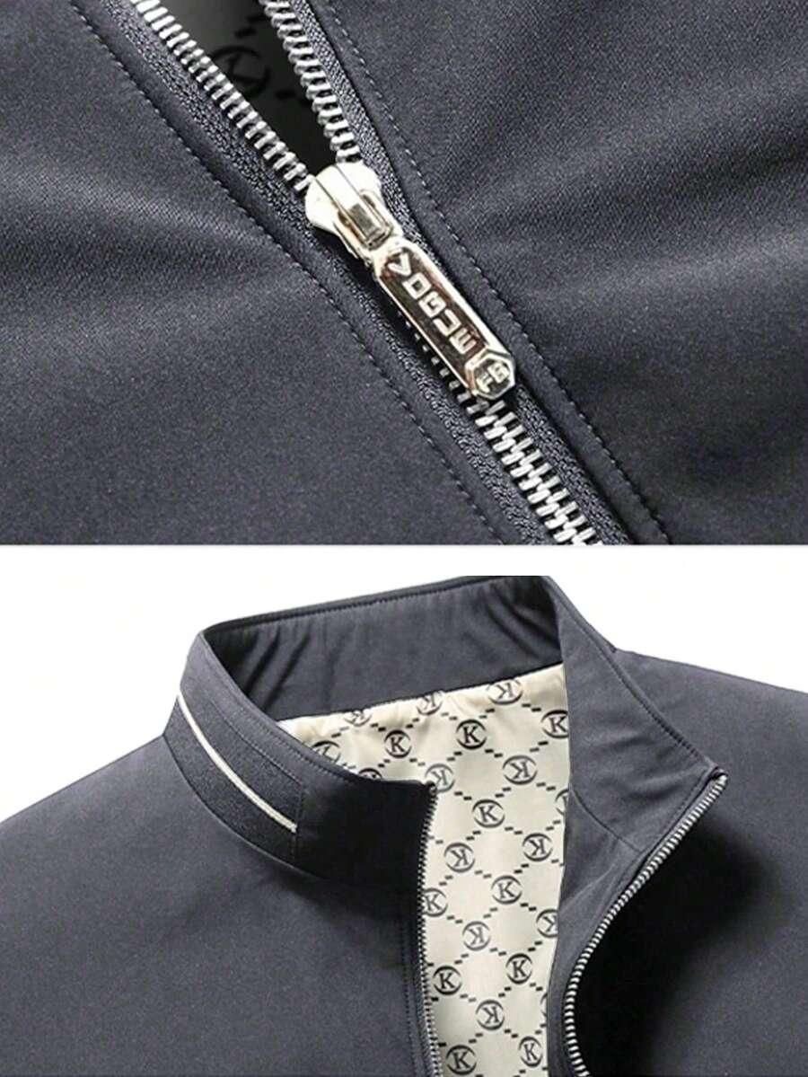 szara kurtka bomber
