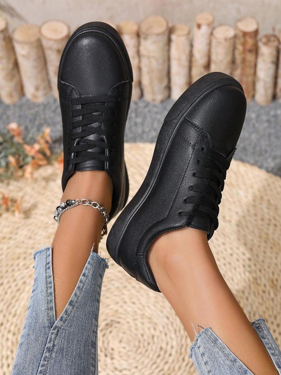 CZARNE BUTY SPORTOWE