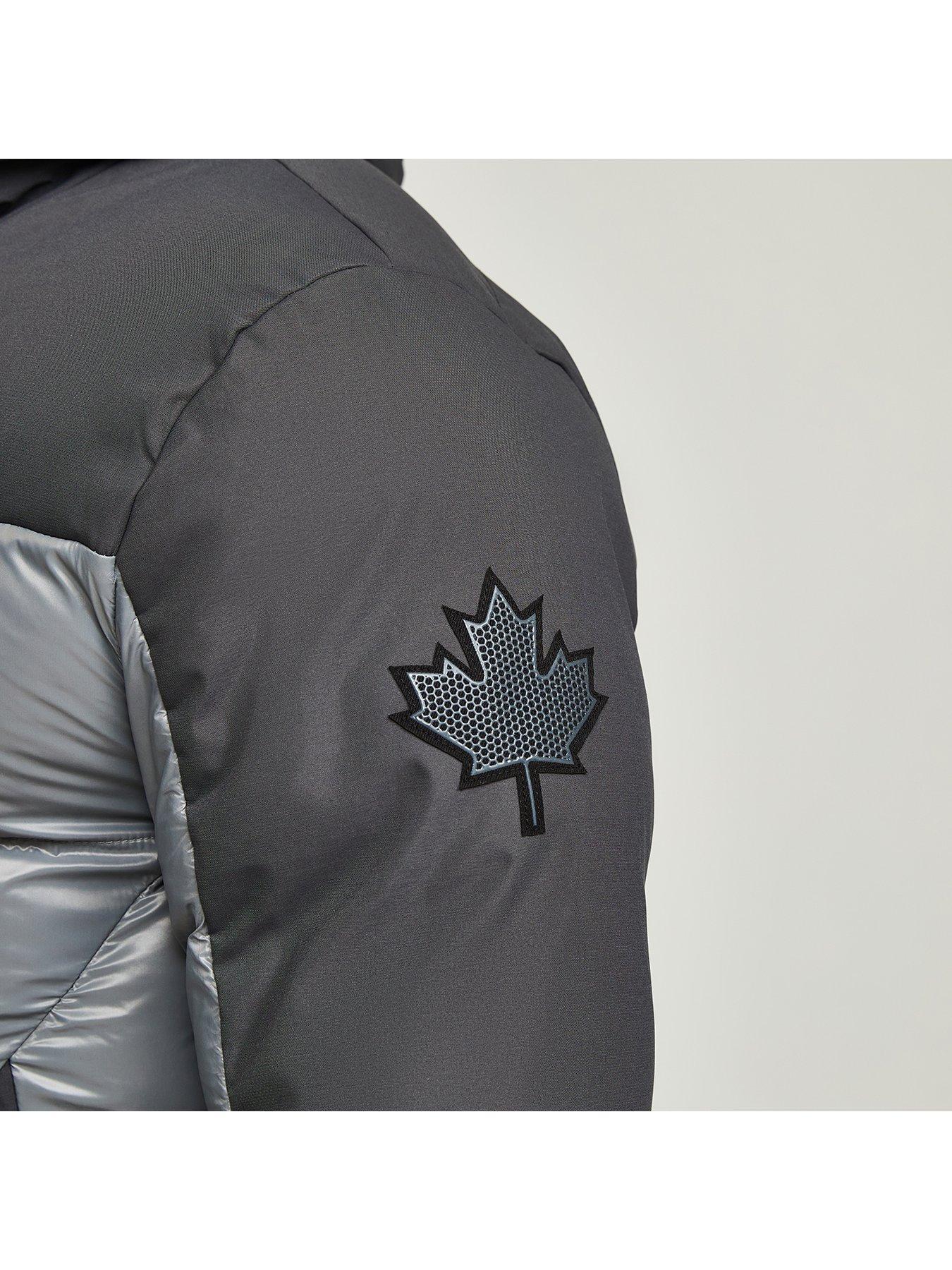 ZAWETTI CANADA KURTKA PARKA TAKONA PADDED - SHARKSKIN 