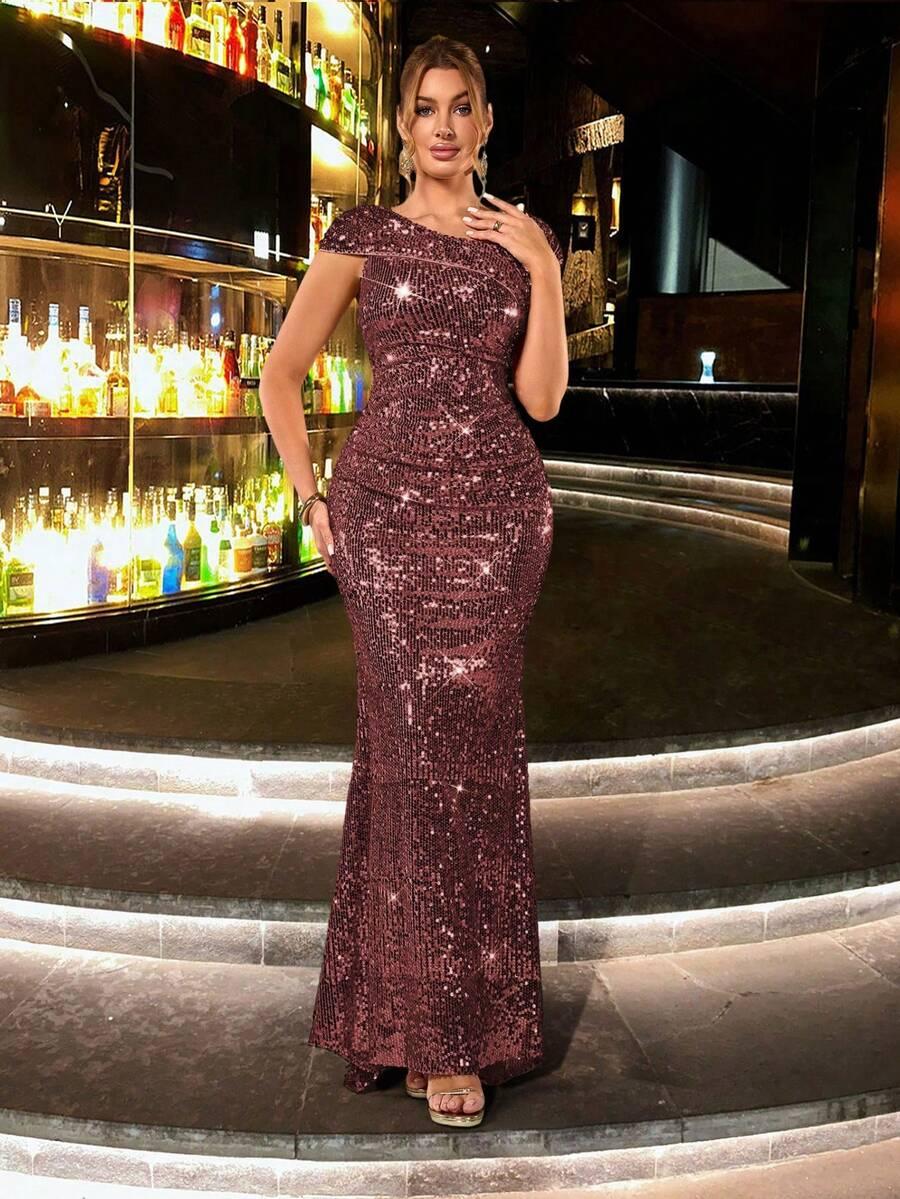 MAXI SUKIENKA CEKINY