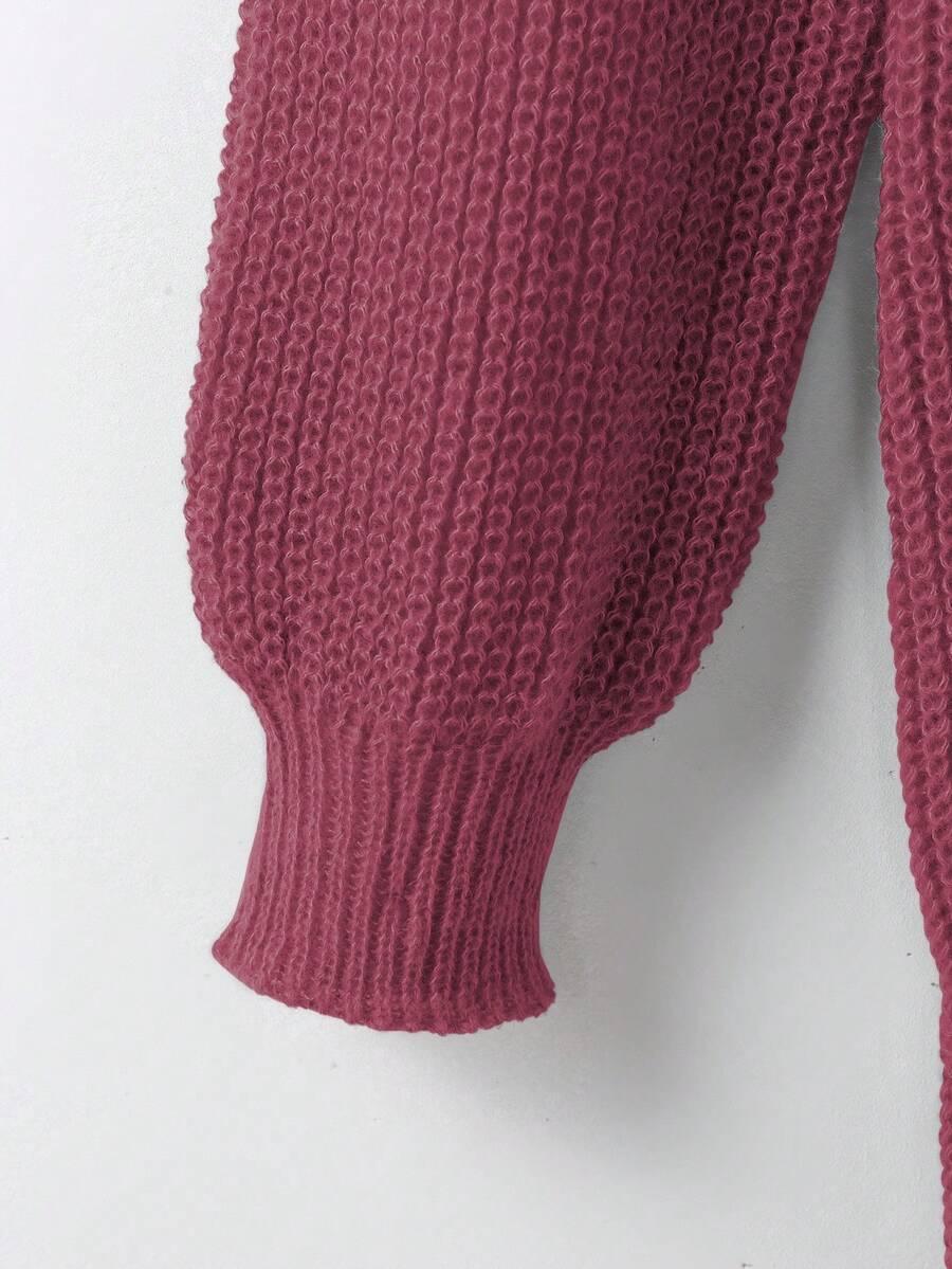 różowy sweter kardigan 