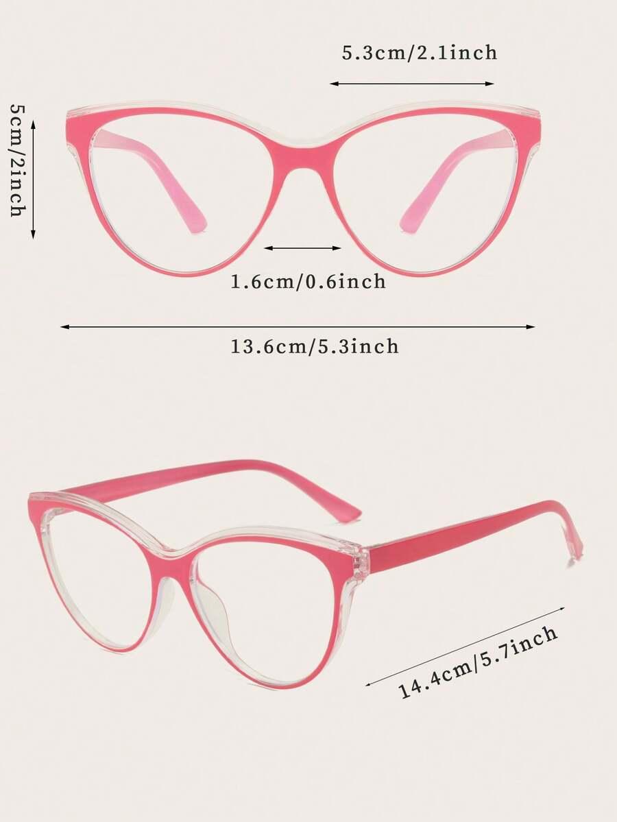 różowe okulary casual