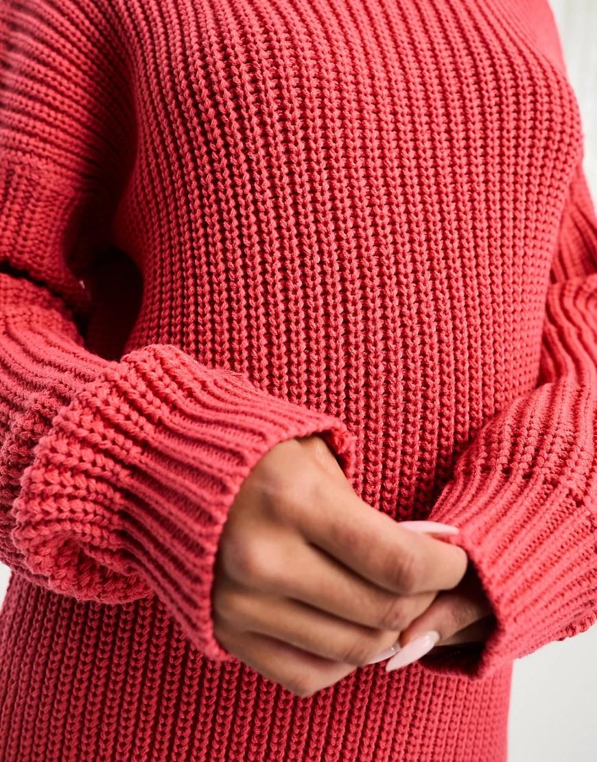 prążkowany sweter odkryte plecy 
