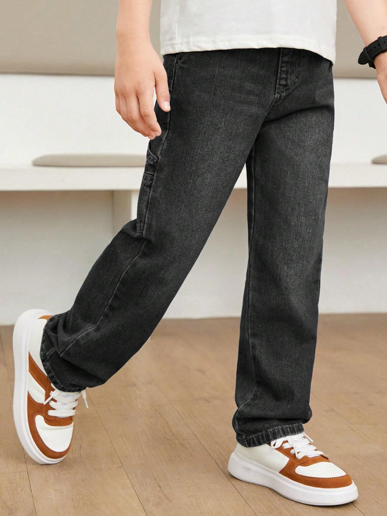 spodnie jeans wash effect