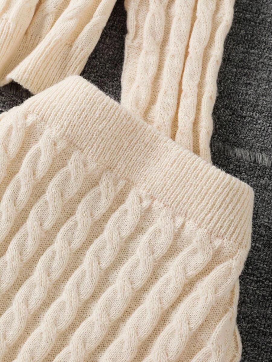KOMPLET SWETER I SPÓDNICA 