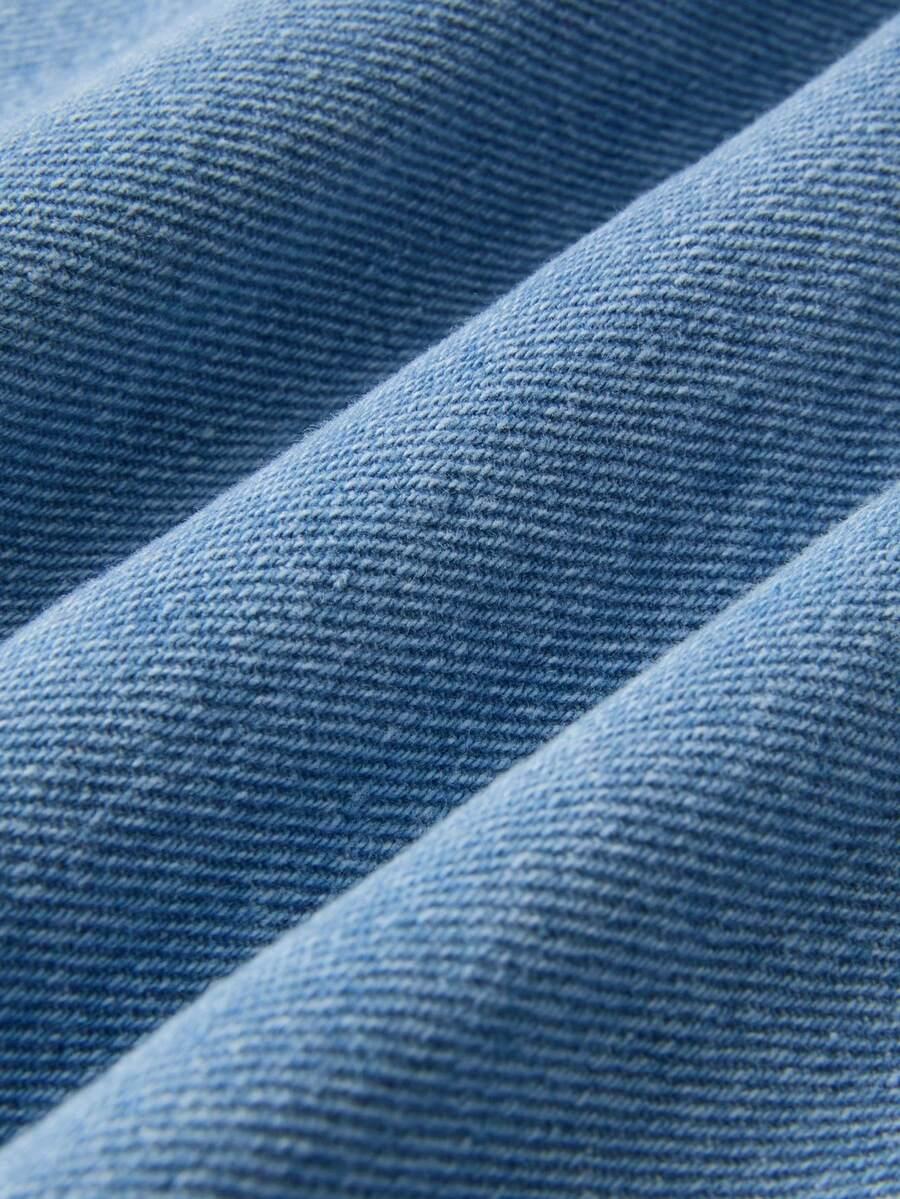 NIEBIESKI KOMBINEZON JEANS