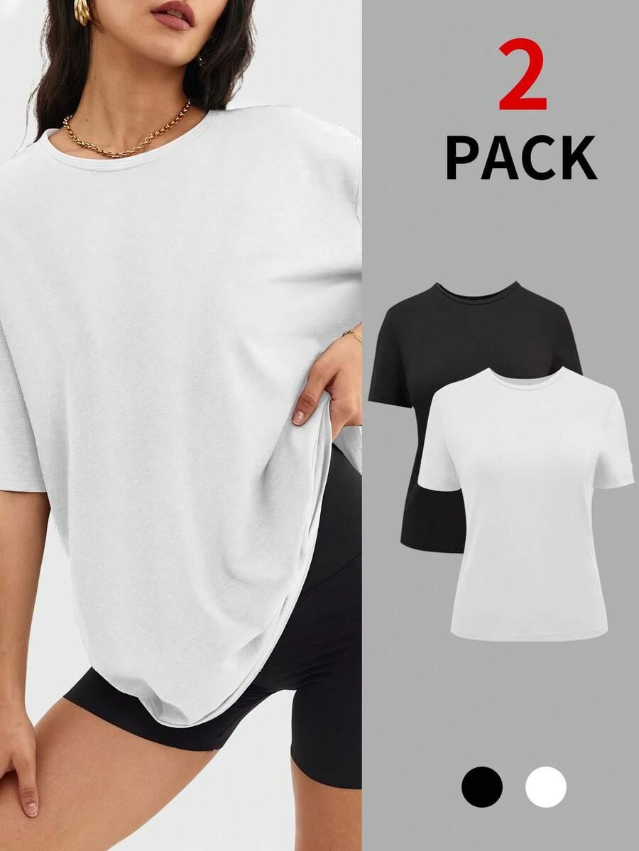 T-SHIRT OVERSZIE 2 pack