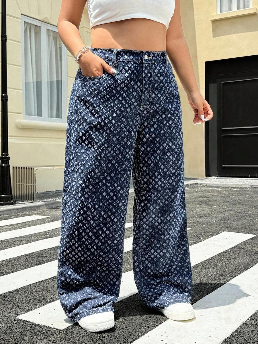 SPODNIE JEANS PROSTA NOGAWKA 