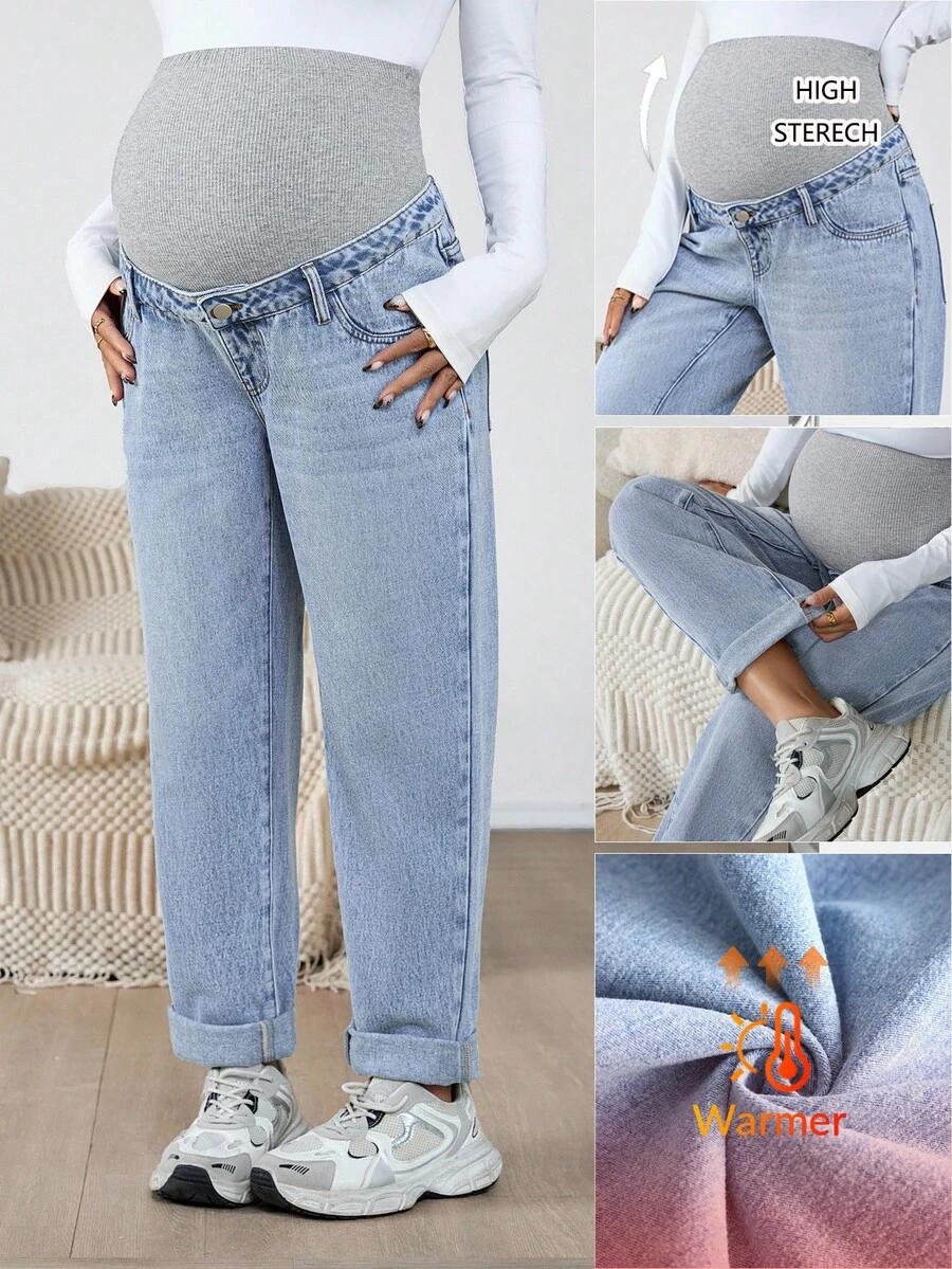 NIEBIESKIE SPODNIE JEANS
