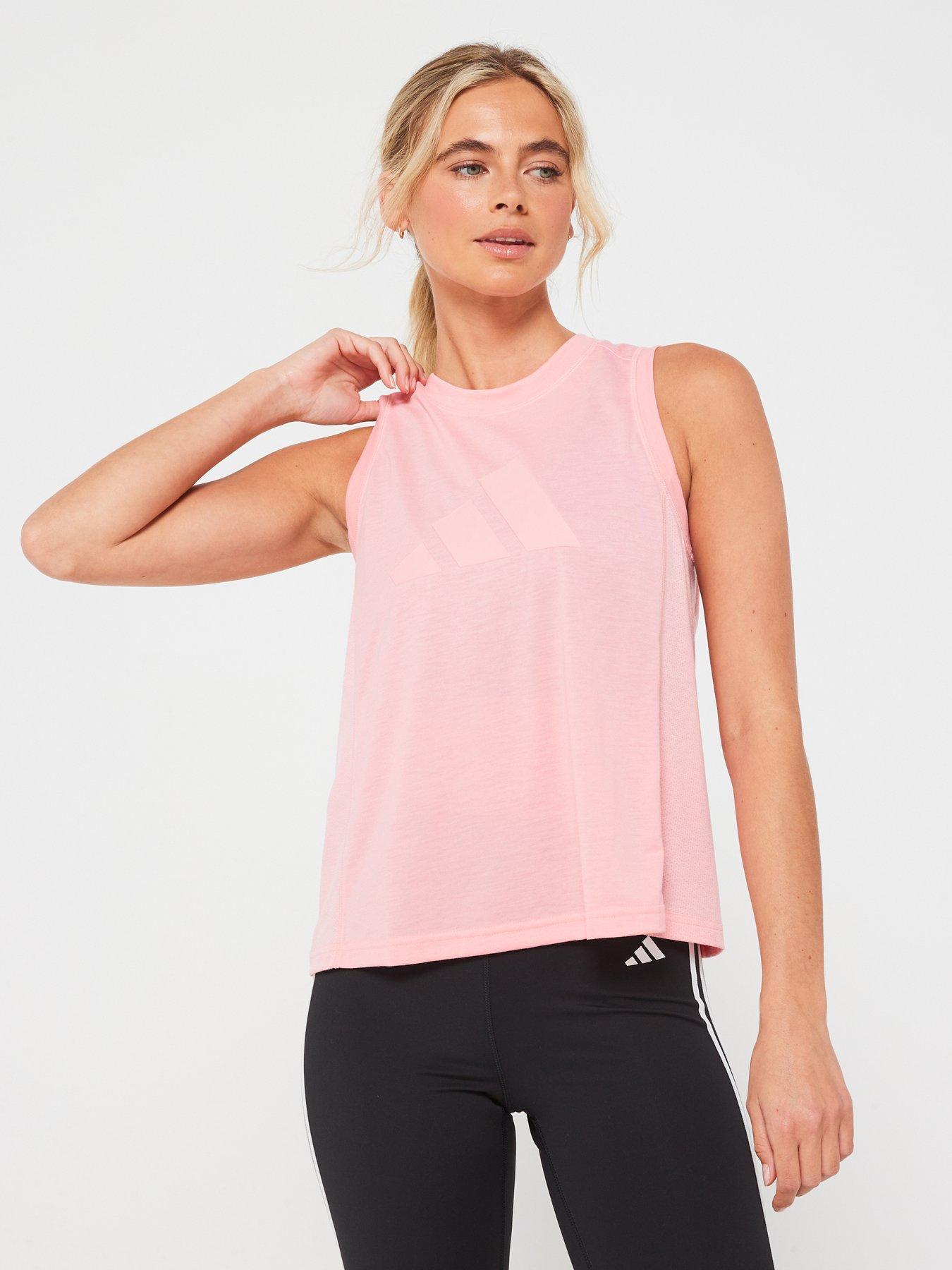 ADIDAS SPORTOWY TOP Z DUŻYM LOGO IX0996