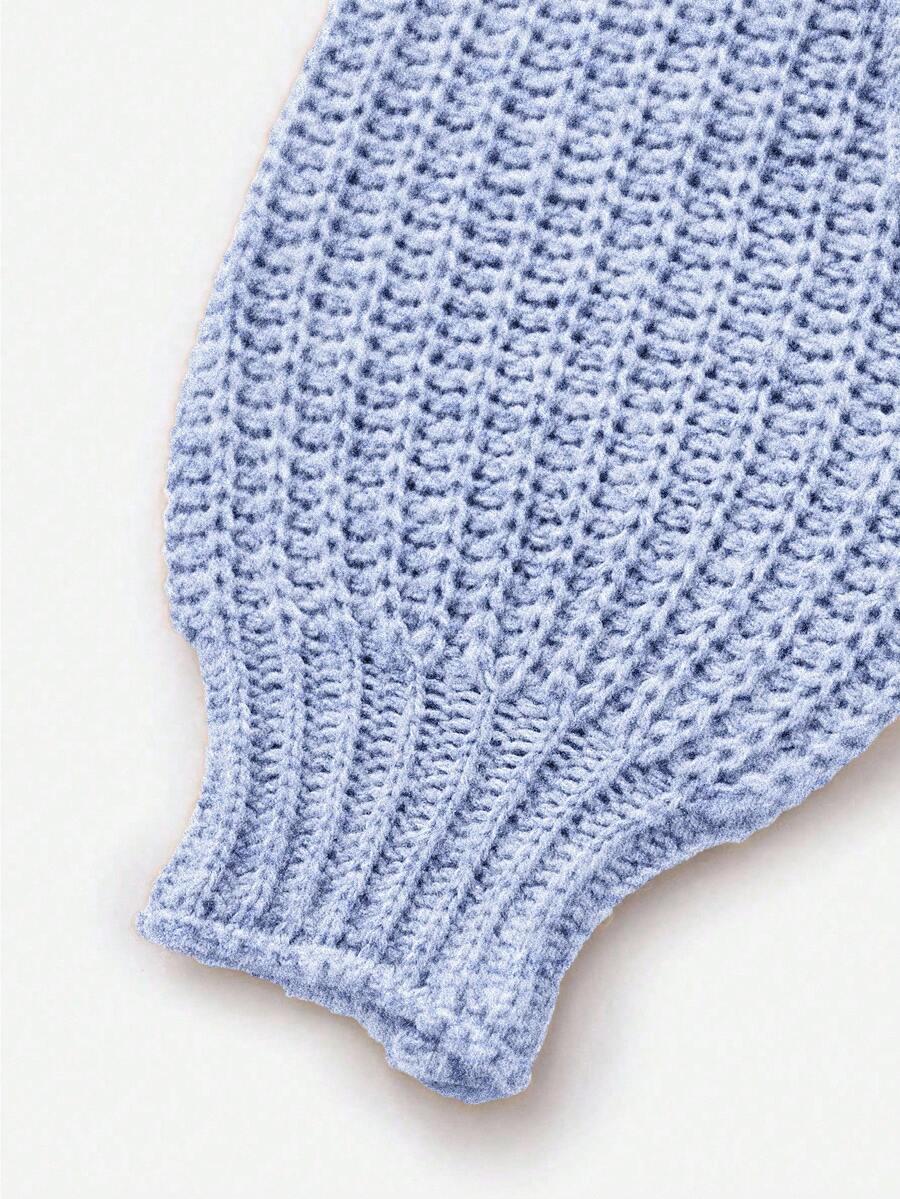 FIOLETOWY SWETER GOLF