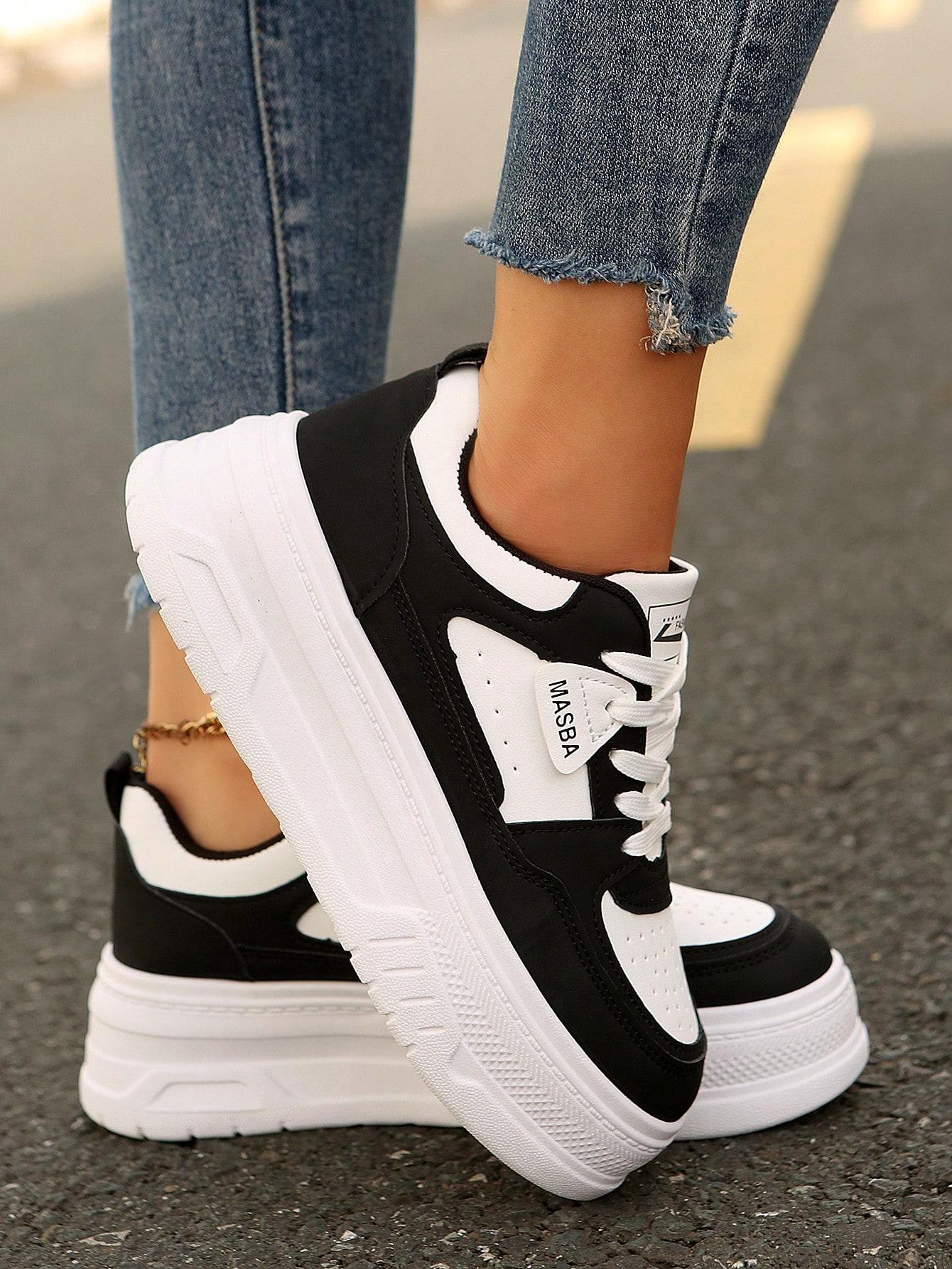 SZNUROWANE BUTY SPORTOWE 