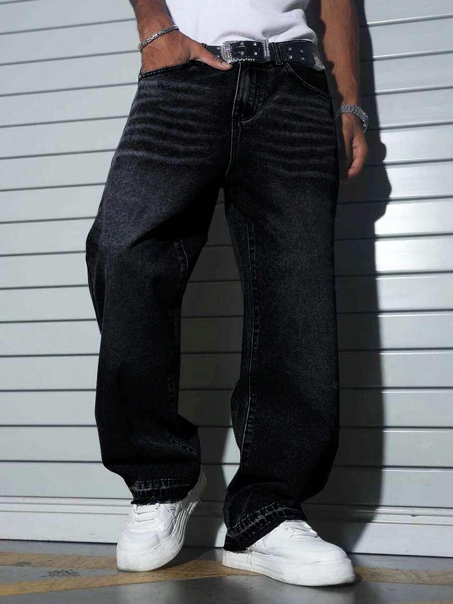 CZARNE JEANSY CASUAL