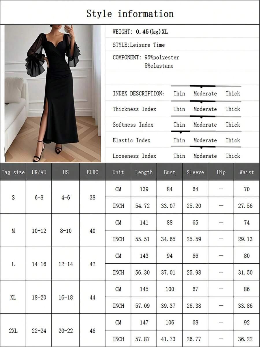 czarna maxi sukienka 