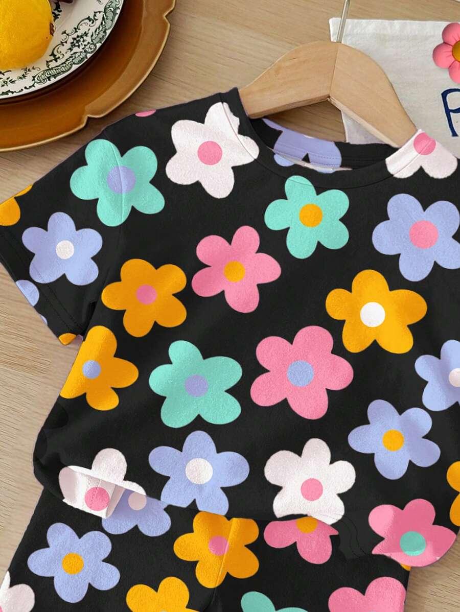 komplet t-shirt spodenki