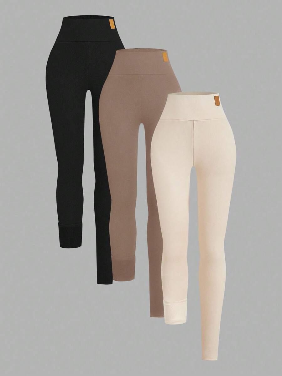 LEGGINSY WYSOKI STAN 3-PACK