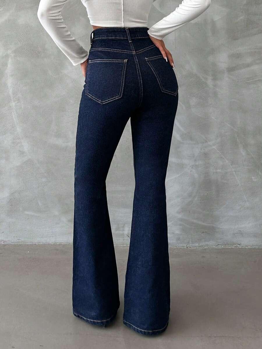 SPODNIE JEANS WYSOKI STAN