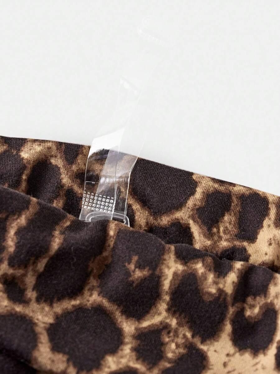mini sukienka animal print