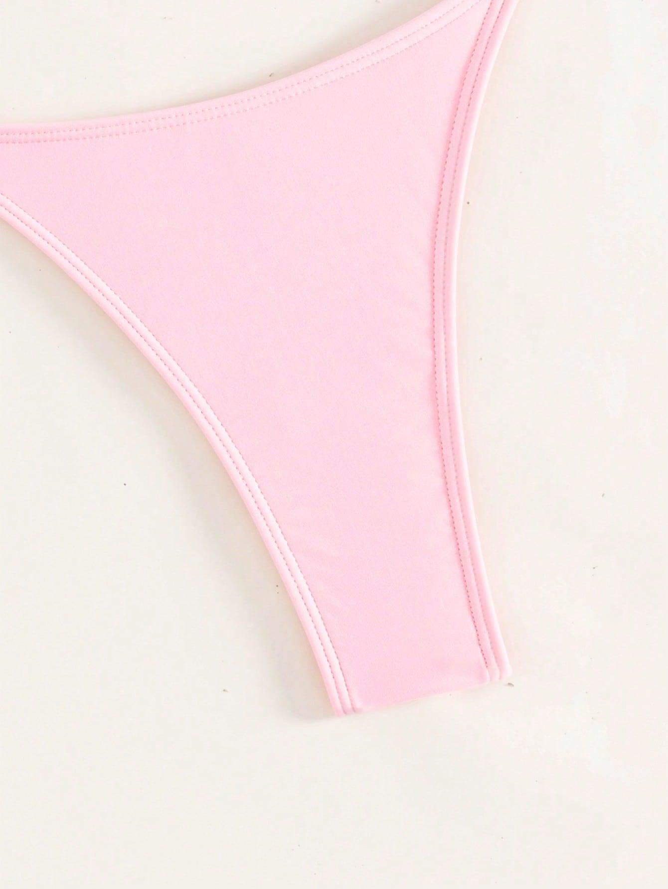 RÓŻOWY DÓŁ OD BIKINI 