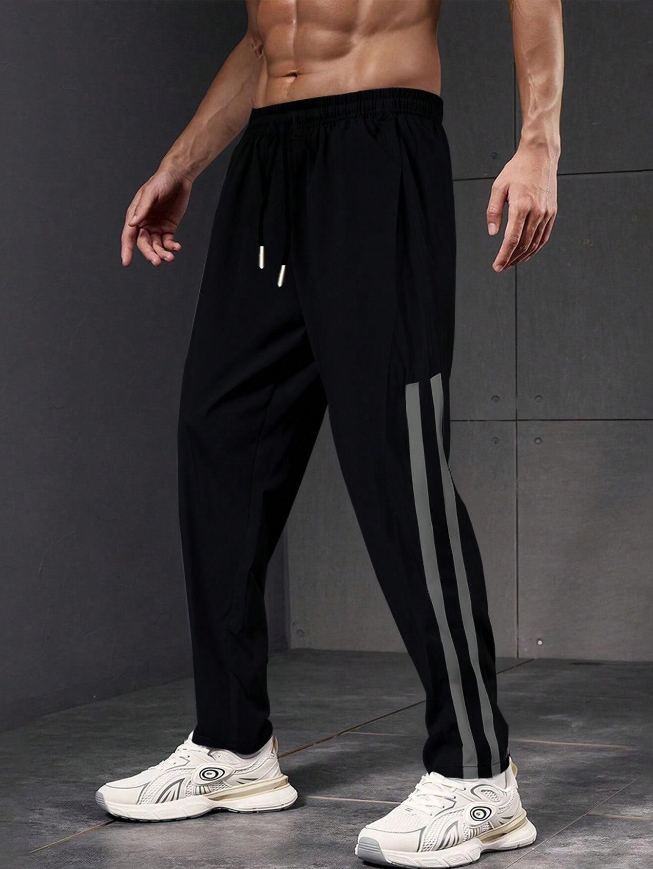 czarne spodnie casual 
