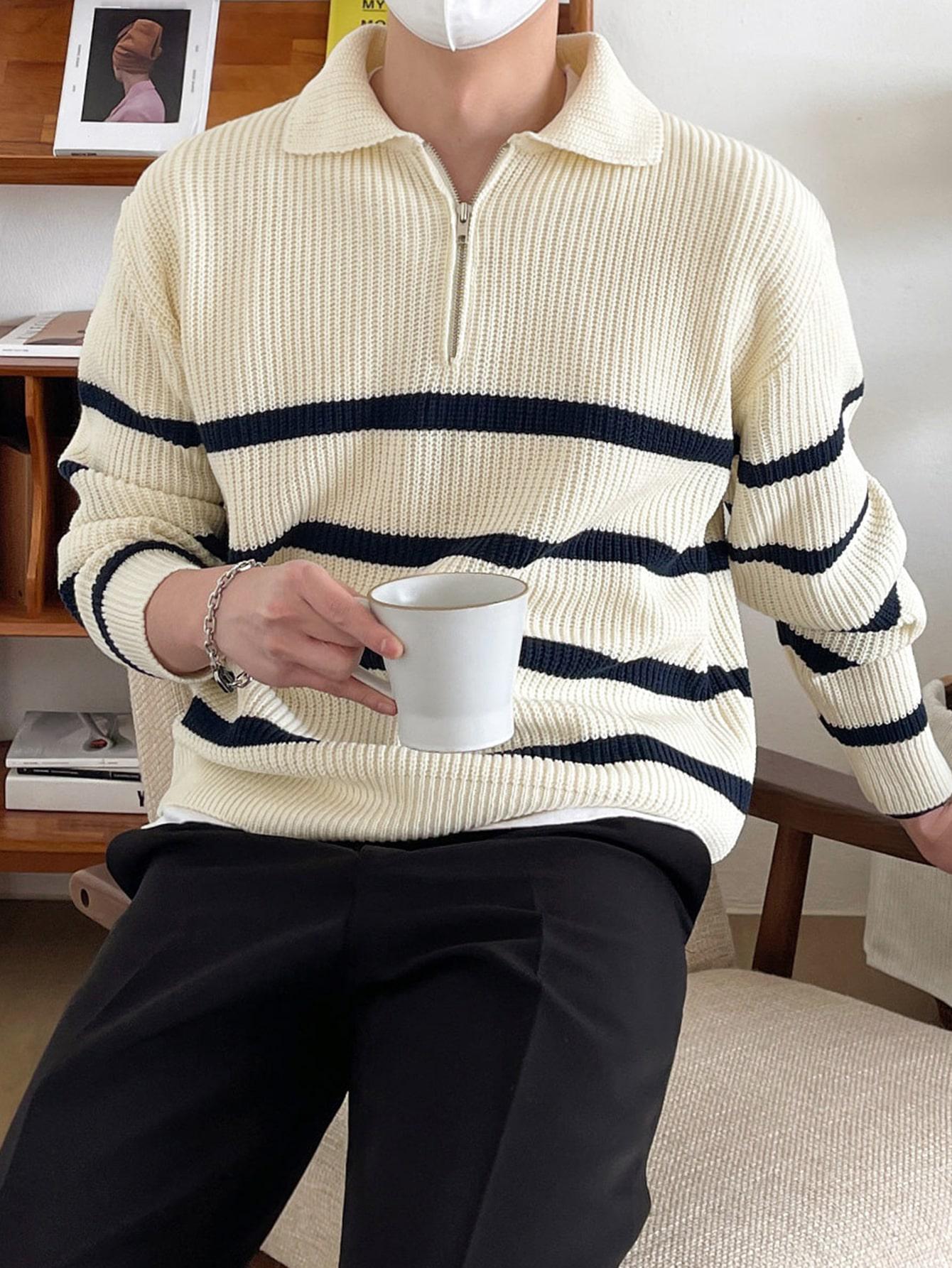 ECRU SWETER PASKI