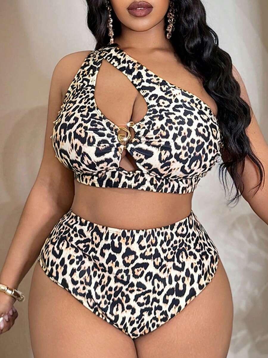 DWUCZĘŚCIOWY STRÓJ KĄPIELOWY ANIMAL PRINT