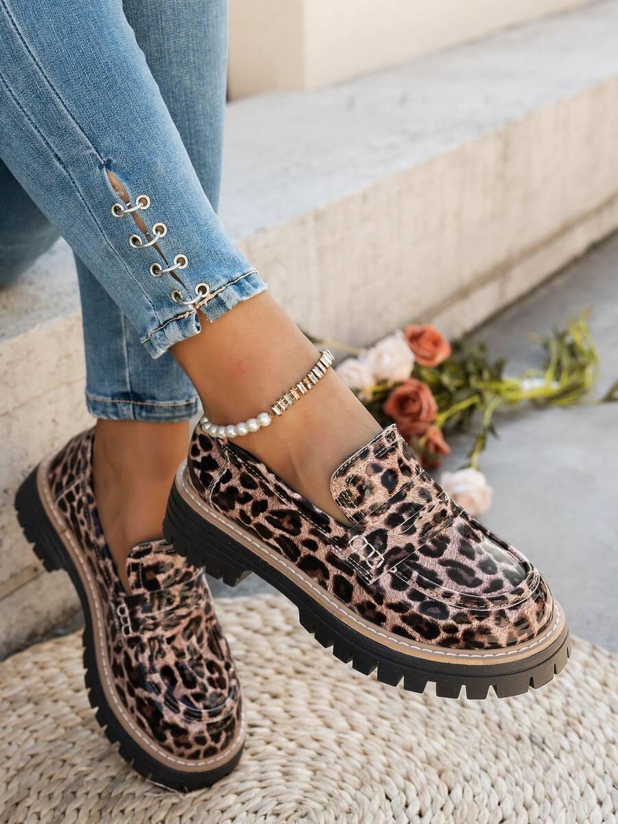 mokasyny animal print