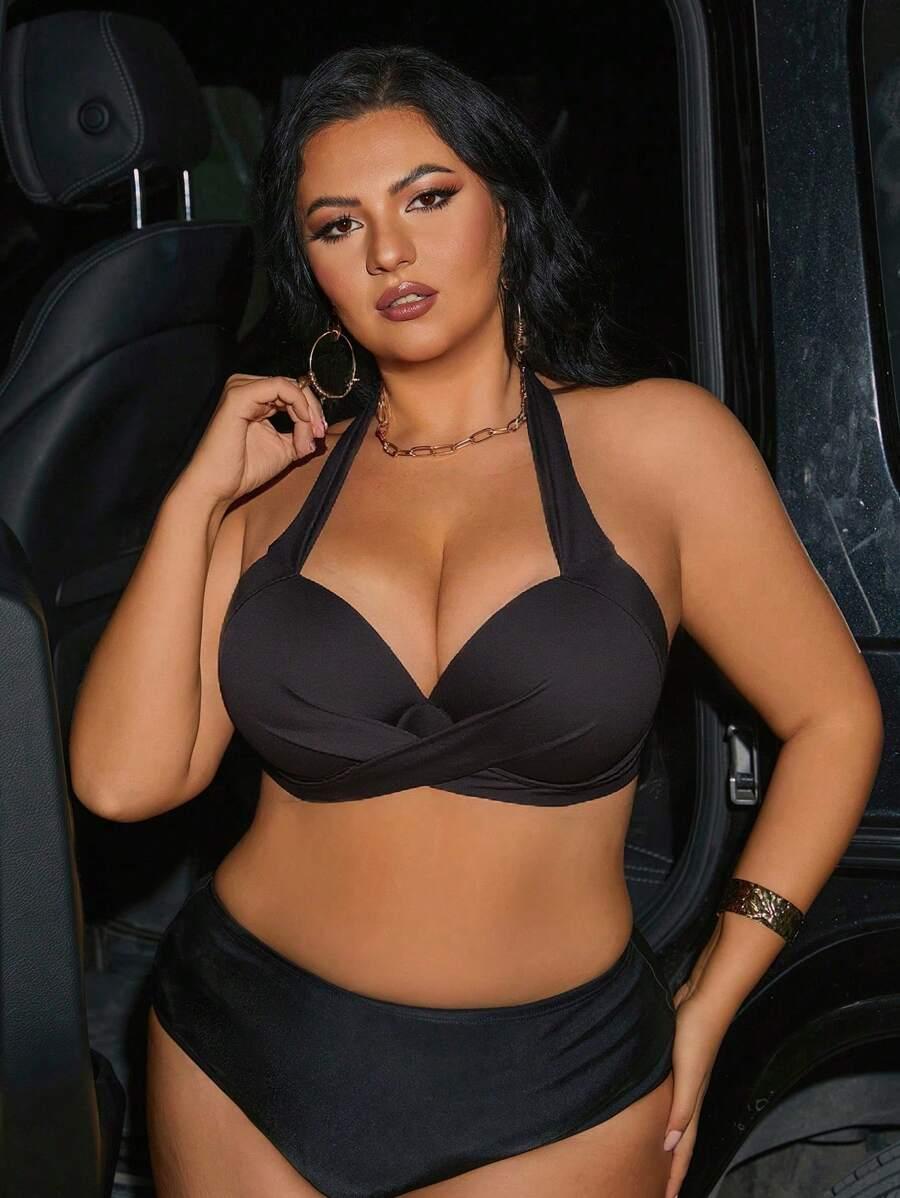czarna góra od bikini