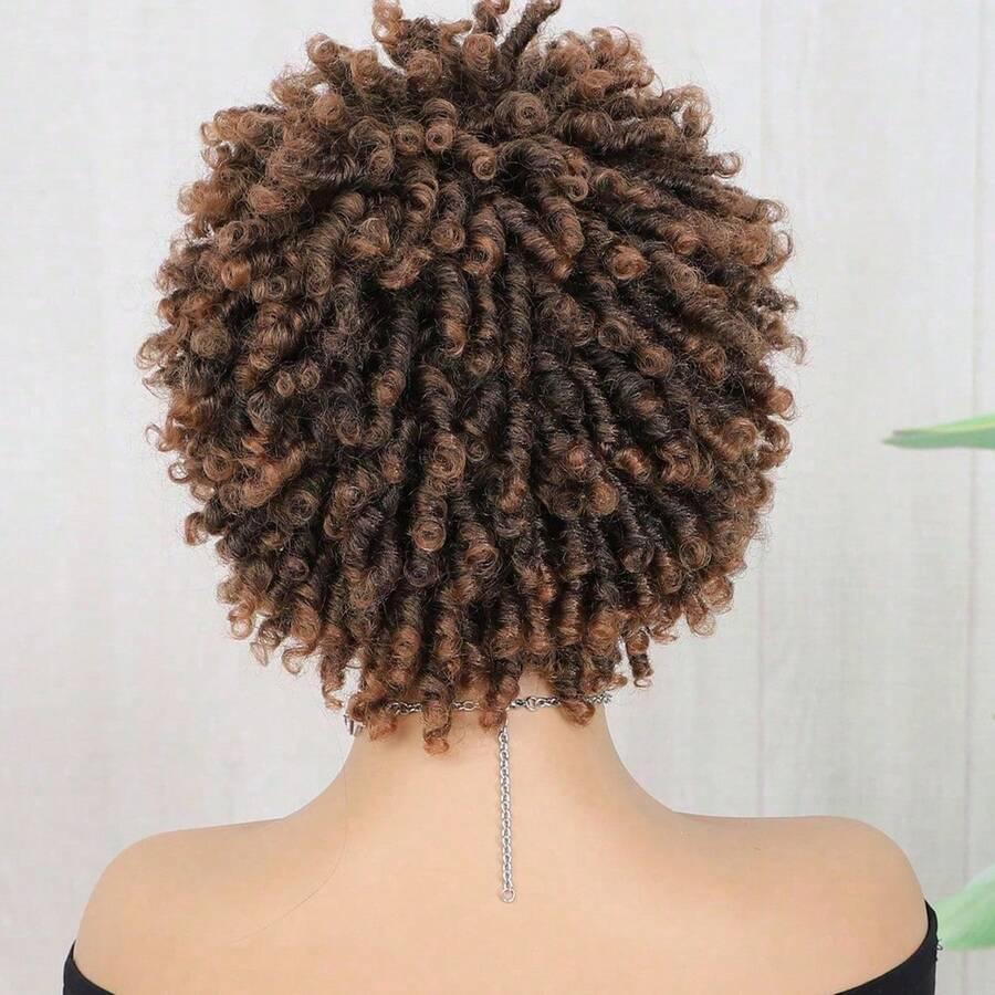 peruka włosy syntetyczne afro