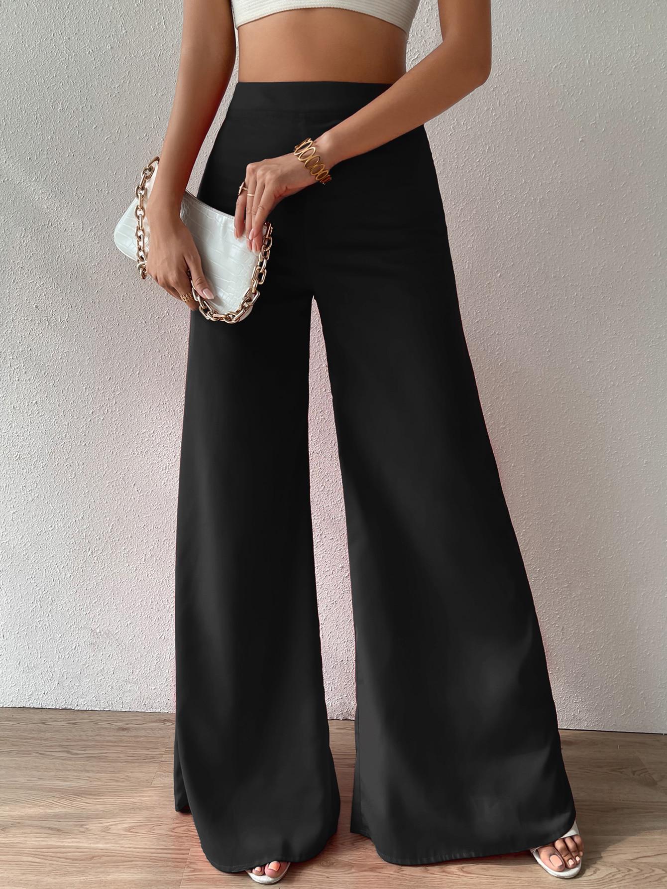CZARNE SPODNIE CASUAL 